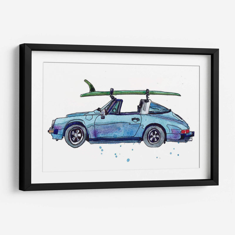 Surfin Wheels Iv - Scherrer Finch | Cuadro decorativo de Canvas Lab