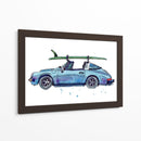 Surfin Wheels Iv - Scherrer Finch | Cuadro decorativo de Canvas Lab