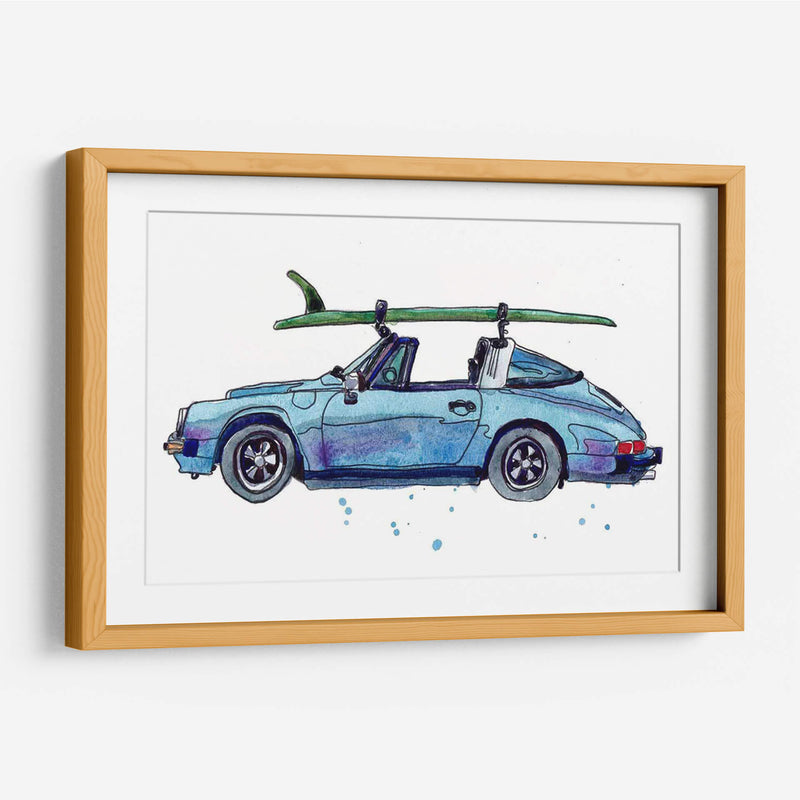 Surfin Wheels Iv - Scherrer Finch | Cuadro decorativo de Canvas Lab