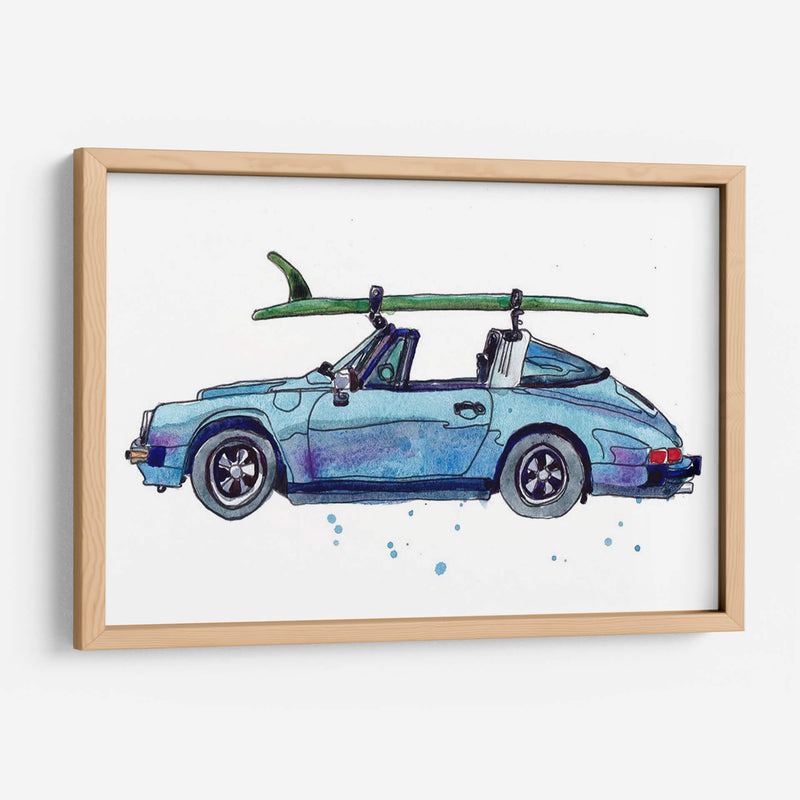 Surfin Wheels Iv - Scherrer Finch | Cuadro decorativo de Canvas Lab