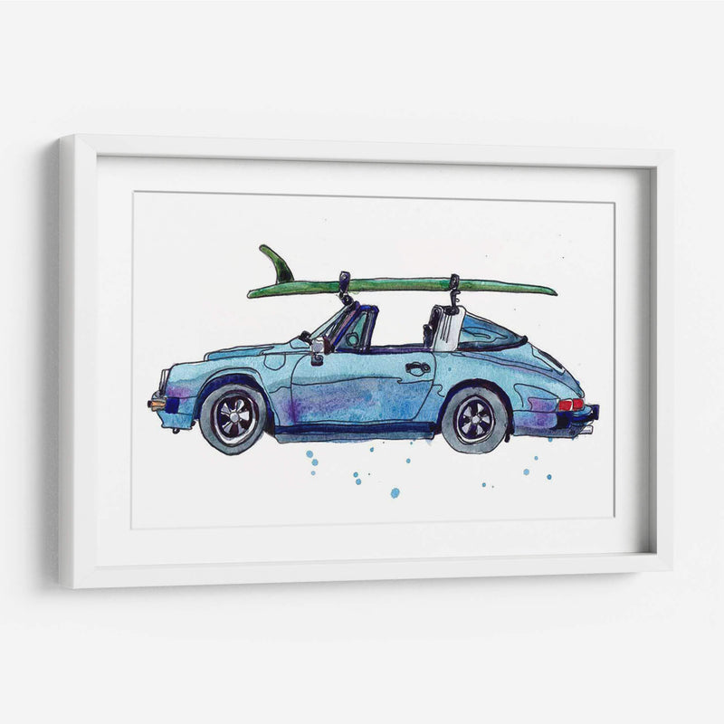 Surfin Wheels Iv - Scherrer Finch | Cuadro decorativo de Canvas Lab