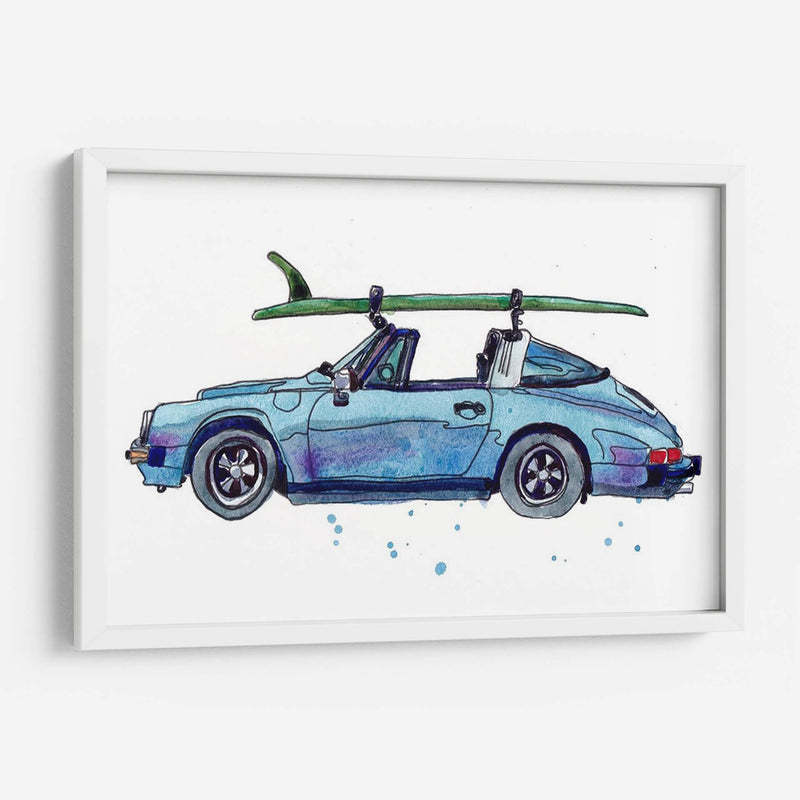 Surfin Wheels Iv - Scherrer Finch | Cuadro decorativo de Canvas Lab