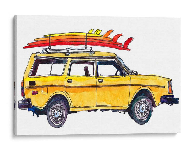 Ruedas De Surfin V - Scherrer Finch | Cuadro decorativo de Canvas Lab