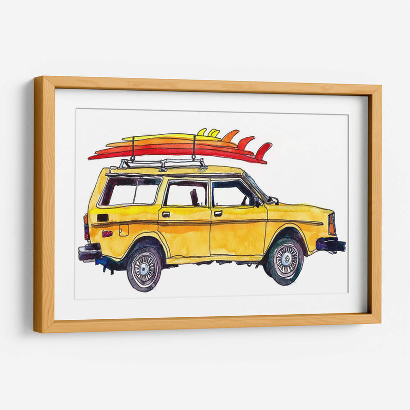 Ruedas De Surfin V - Scherrer Finch | Cuadro decorativo de Canvas Lab