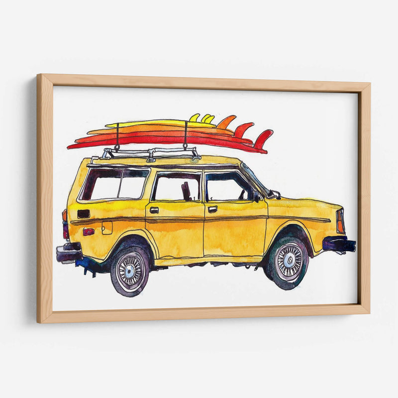 Ruedas De Surfin V - Scherrer Finch | Cuadro decorativo de Canvas Lab