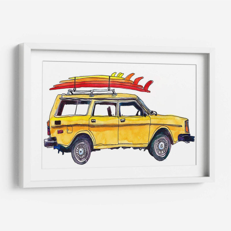 Ruedas De Surfin V - Scherrer Finch | Cuadro decorativo de Canvas Lab