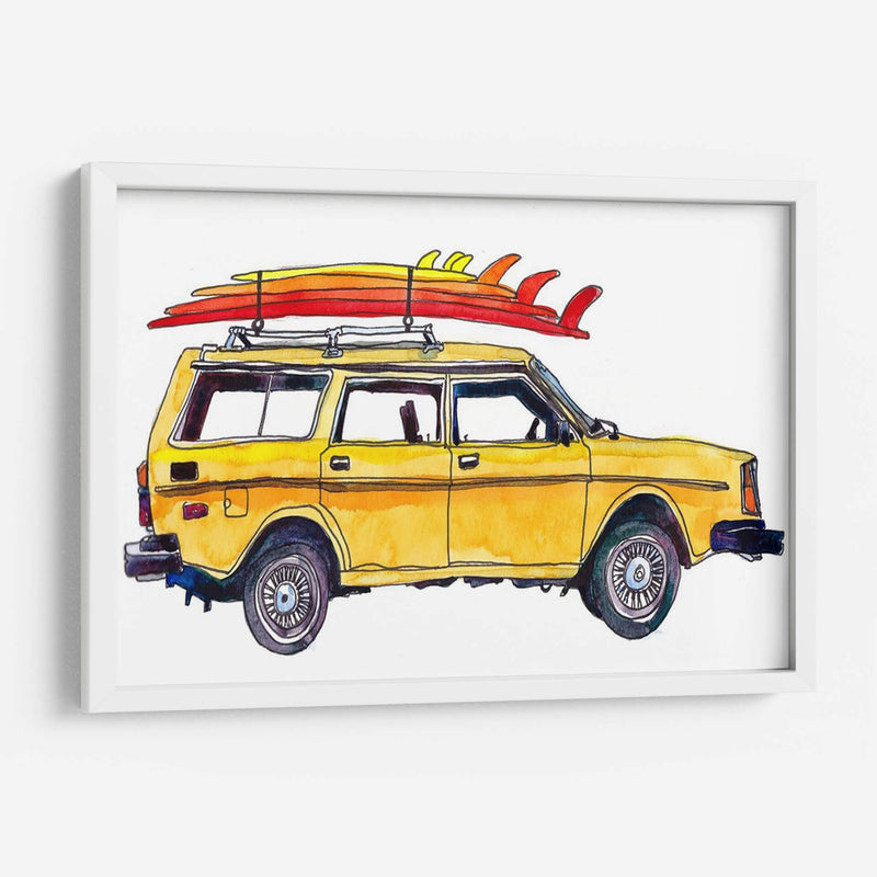 Ruedas De Surfin V - Scherrer Finch | Cuadro decorativo de Canvas Lab