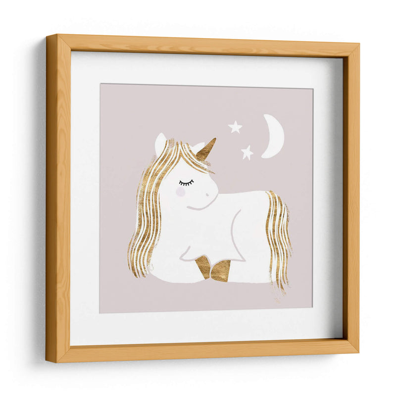 Sleepy Unicorn Ii - Susan Savory | Cuadro decorativo de Canvas Lab