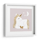 Sleepy Unicorn Ii - Susan Savory | Cuadro decorativo de Canvas Lab