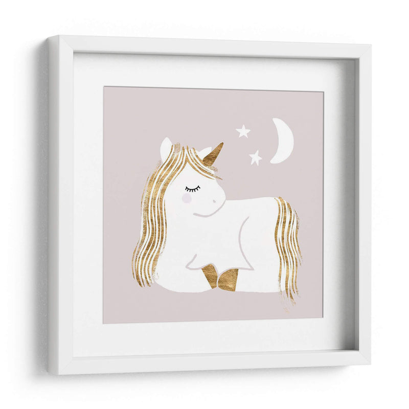 Sleepy Unicorn Ii - Susan Savory | Cuadro decorativo de Canvas Lab