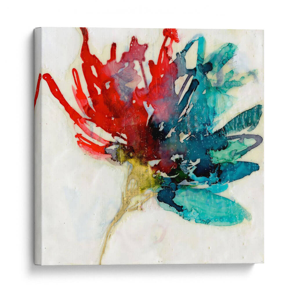 Flor Salpicada I - Jennifer Goldberger | Cuadro decorativo de Canvas Lab