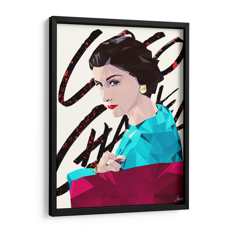 Mademoiselle Coco - Mayka ienova | Cuadro decorativo de Canvas Lab