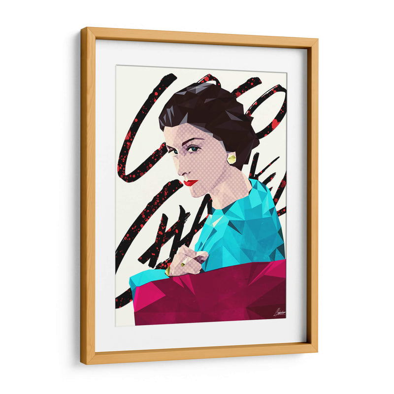 Mademoiselle Coco - Mayka ienova | Cuadro decorativo de Canvas Lab