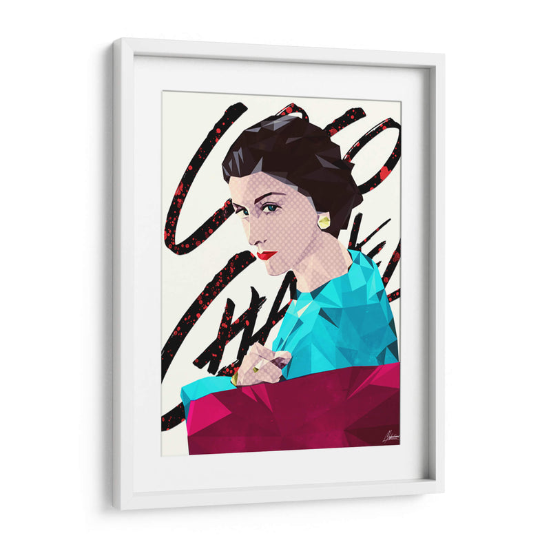 Mademoiselle Coco - Mayka ienova | Cuadro decorativo de Canvas Lab