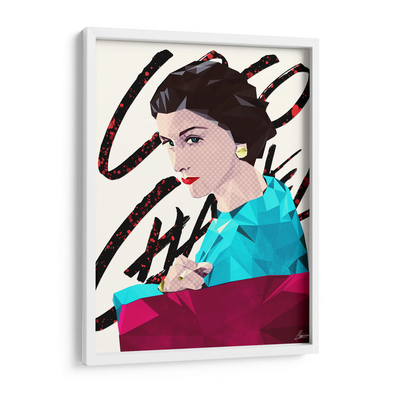 Mademoiselle Coco - Mayka ienova | Cuadro decorativo de Canvas Lab