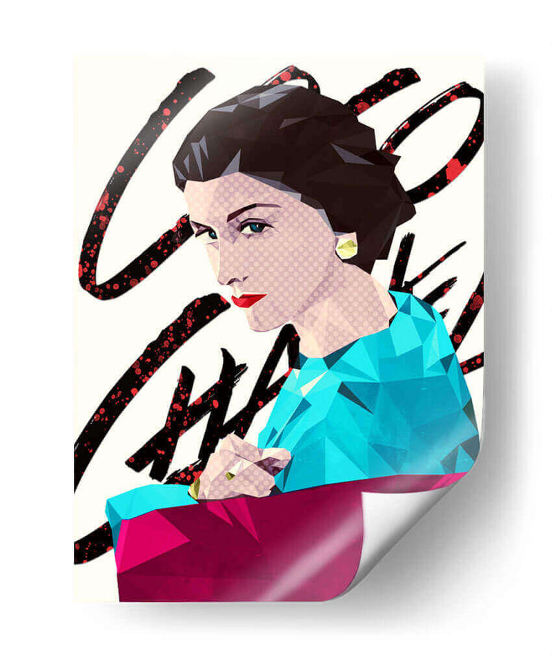 Mademoiselle Coco - Mayka ienova | Cuadro decorativo de Canvas Lab