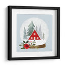 Snow Globe Village Ii - Susan Savory | Cuadro decorativo de Canvas Lab