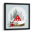 Snow Globe Village Ii - Susan Savory | Cuadro decorativo de Canvas Lab
