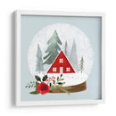 Snow Globe Village Ii - Susan Savory | Cuadro decorativo de Canvas Lab