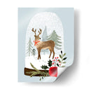 Snow Globe Village Iii - Susan Savory | Cuadro decorativo de Canvas Lab