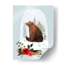 Snow Globe Village Iv - Susan Savory | Cuadro decorativo de Canvas Lab