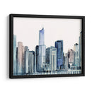 Skyline Ii De Acuarela - Susan Savory | Cuadro decorativo de Canvas Lab