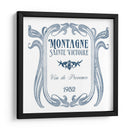 Etiquetas De Vino De Índigo V - June Erica Vess | Cuadro decorativo de Canvas Lab