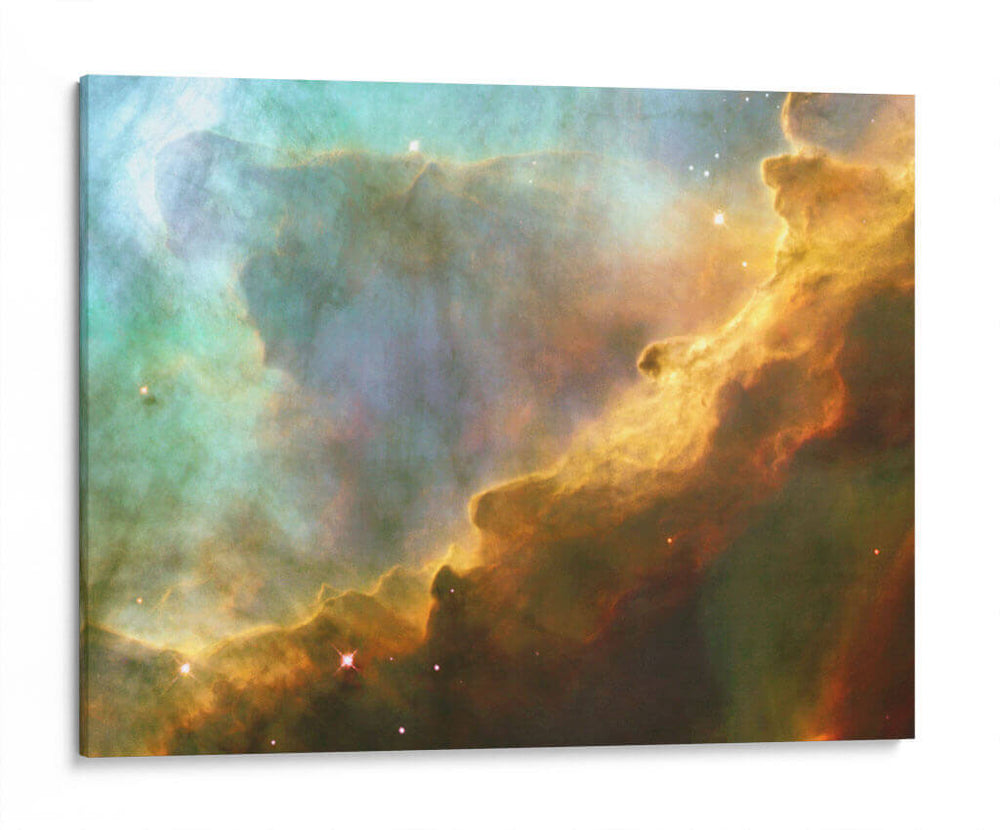 Una tormenta perfecta de gases turbulentos en la Nebulosa Omega-Cisne (M17) | Cuadro decorativo de Canvas Lab