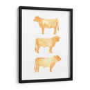 Hereford Trio I - W. Rutledge | Cuadro decorativo de Canvas Lab