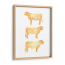 Hereford Trio I - W. Rutledge | Cuadro decorativo de Canvas Lab