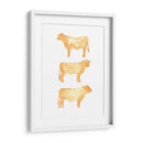 Hereford Trio I - W. Rutledge | Cuadro decorativo de Canvas Lab