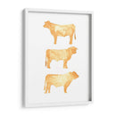 Hereford Trio I - W. Rutledge | Cuadro decorativo de Canvas Lab