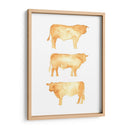 Hereford Trio Ii - W. Rutledge | Cuadro decorativo de Canvas Lab