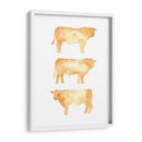 Hereford Trio Ii - W. Rutledge | Cuadro decorativo de Canvas Lab