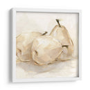 Estudio De Pera Blanco Ii - Ethan Harper | Cuadro decorativo de Canvas Lab