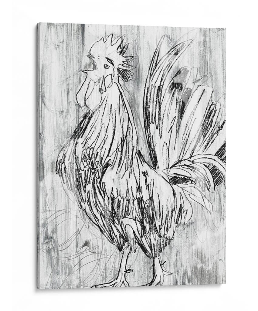 Barnwood Flock Ii - June Erica Vess | Cuadro decorativo de Canvas Lab