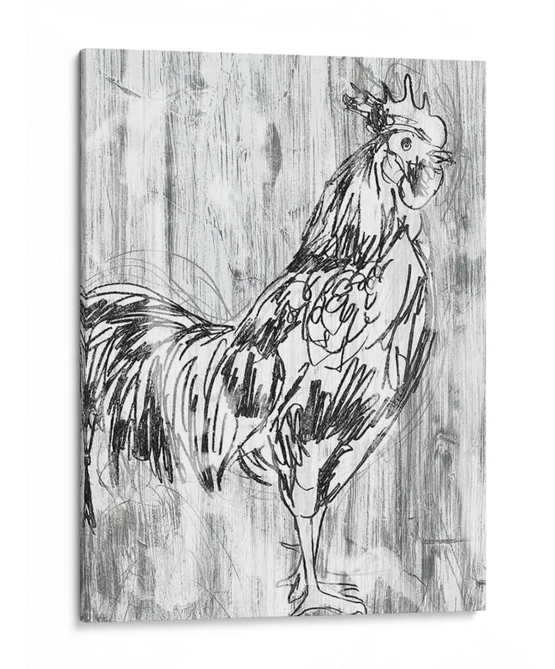 Barnwood Flock Iii - June Erica Vess | Cuadro decorativo de Canvas Lab