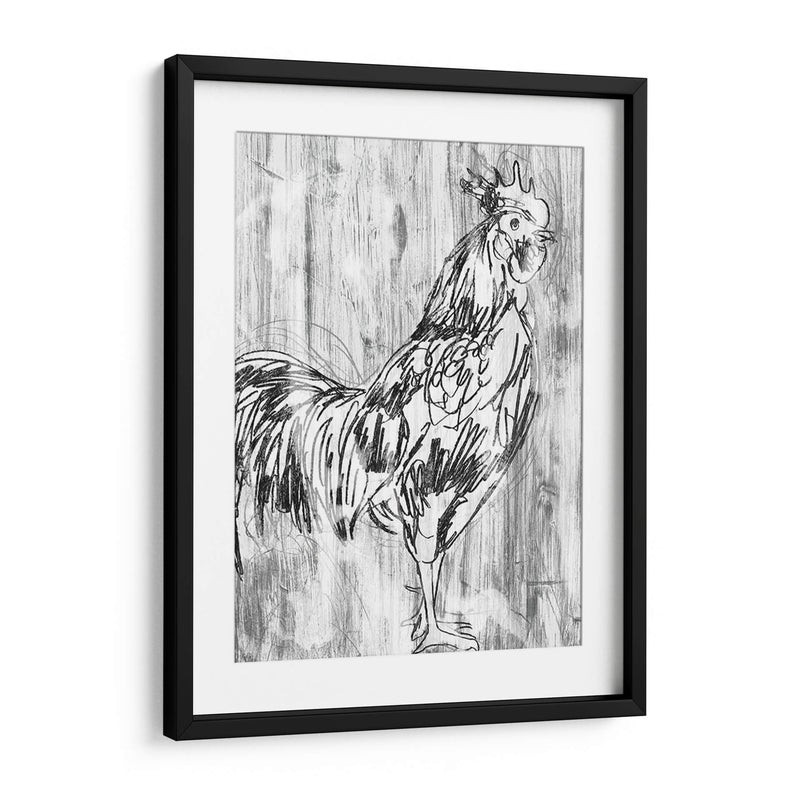 Barnwood Flock Iii - June Erica Vess | Cuadro decorativo de Canvas Lab