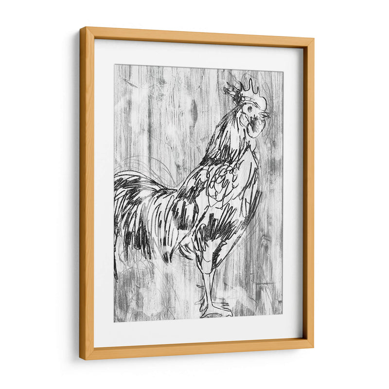 Barnwood Flock Iii - June Erica Vess | Cuadro decorativo de Canvas Lab