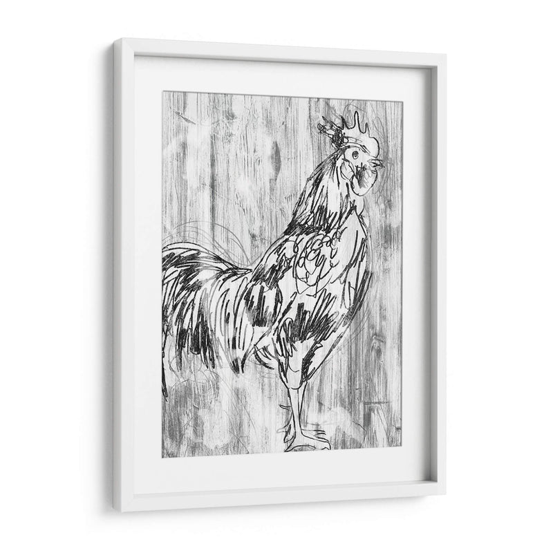 Barnwood Flock Iii - June Erica Vess | Cuadro decorativo de Canvas Lab