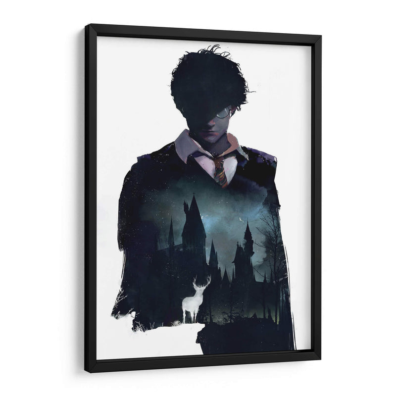 Harry en Hogwarts | Cuadro decorativo de Canvas Lab