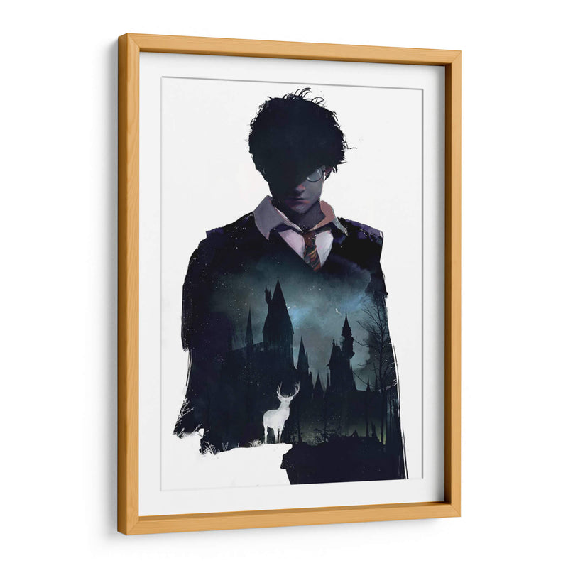 Harry en Hogwarts | Cuadro decorativo de Canvas Lab