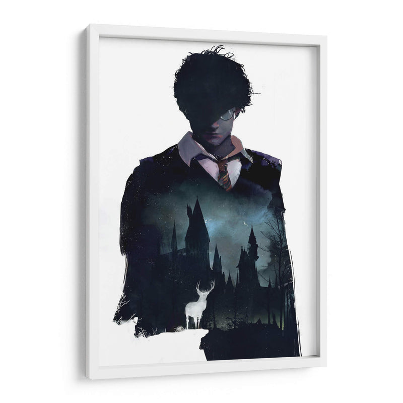 Harry en Hogwarts | Cuadro decorativo de Canvas Lab
