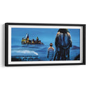 Harry Potter viendo a Hogwarts por primera vez. | Cuadro decorativo de Canvas Lab