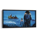 Harry Potter viendo a Hogwarts por primera vez. | Cuadro decorativo de Canvas Lab