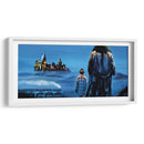 Harry Potter viendo a Hogwarts por primera vez. | Cuadro decorativo de Canvas Lab