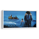 Harry Potter viendo a Hogwarts por primera vez. | Cuadro decorativo de Canvas Lab
