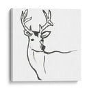 Minimal Deer I - June Erica Vess | Cuadro decorativo de Canvas Lab