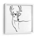 Minimal Deer I - June Erica Vess | Cuadro decorativo de Canvas Lab