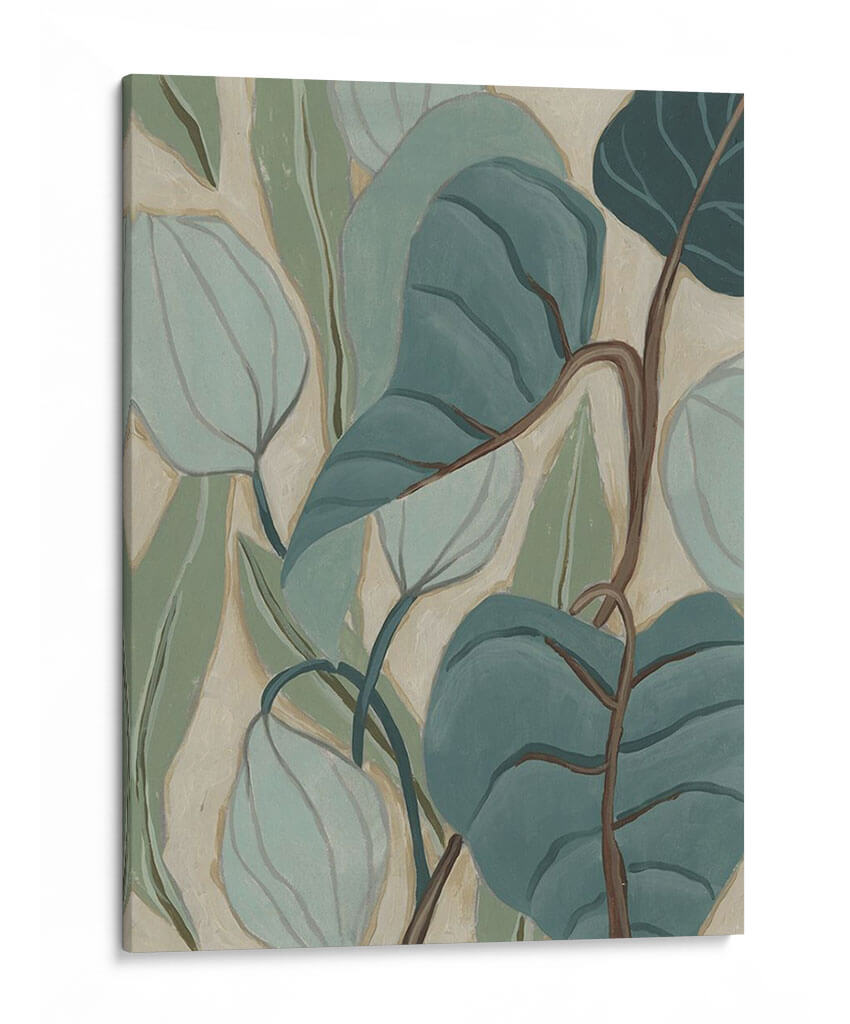 Palmas De Pizarra I - June Erica Vess | Cuadro decorativo de Canvas Lab